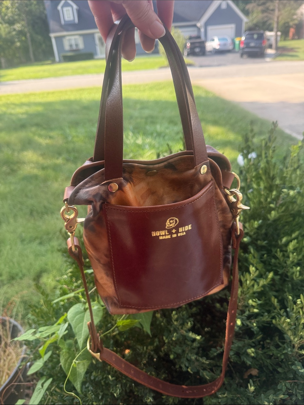 💀🧡🤎So cute 🥰 Howl & Hide Supply Co Jameson
Tote in Rustic Brown☠️🧡🤎